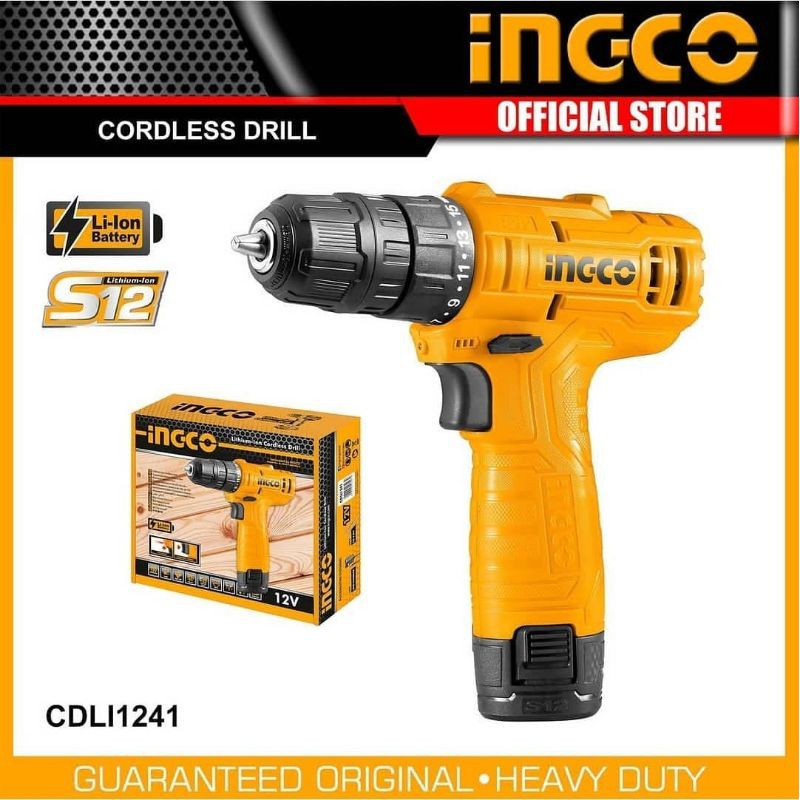 mesin bor ingco cordless 12 v
