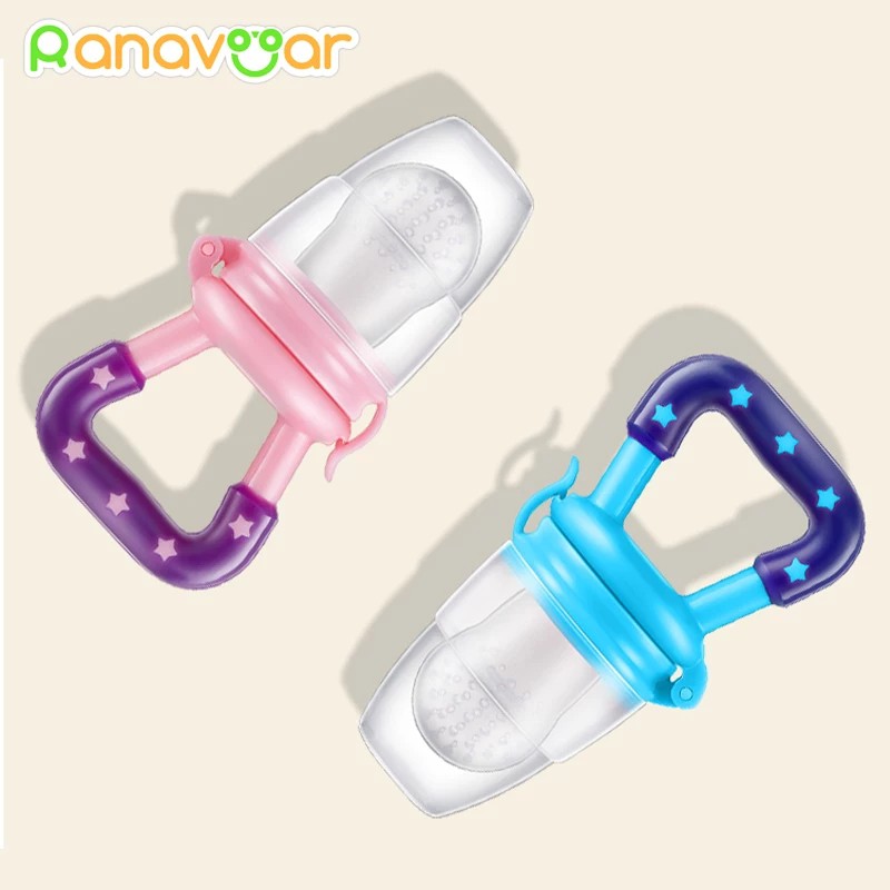 Dot Empeng Buah Bayi Empeng Belajar Makan Baby Fruit Feeder Bahan Silicon Lembut Aman BPA Free-6