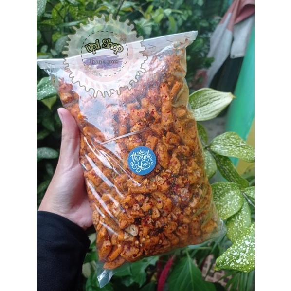 

Basreng cikruh pedas daun jeruk 500gr