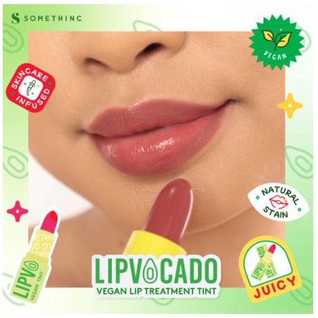 SOMETHINC LIPVOCADO Vegan Lip Treatment Tint - Lip Balm Warna