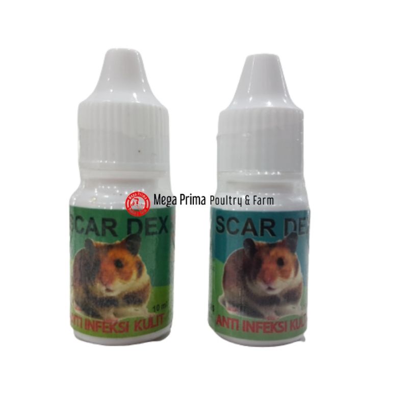 SCAR DEX 10mL Obat Anti Infeksi Kulit Hamster