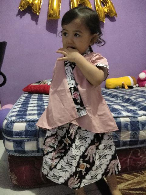 Welans Batik - Kebaya Anak - Sweety Dress (lp22)