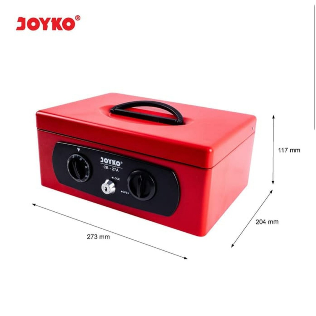 cash box joyko cashbox CB 27A CB-27A kotak simpan tempat uang barang