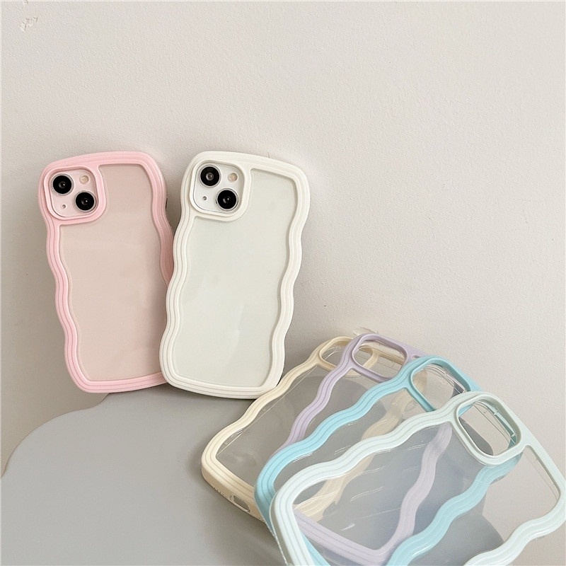 Soft Case Hp Transparan Tahan Goncangan Untuk IPhone 11 / 12 / 13pro Max / XS Max / X / XR / 8 / 7plus