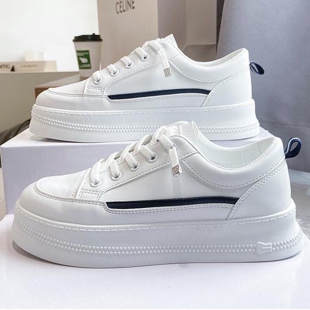 TBIG [COD] Sepatu Sekolah Sneakers Import Shoes TOPHE2 Wanita Sepatu Korea Style Sekolah Kuliah