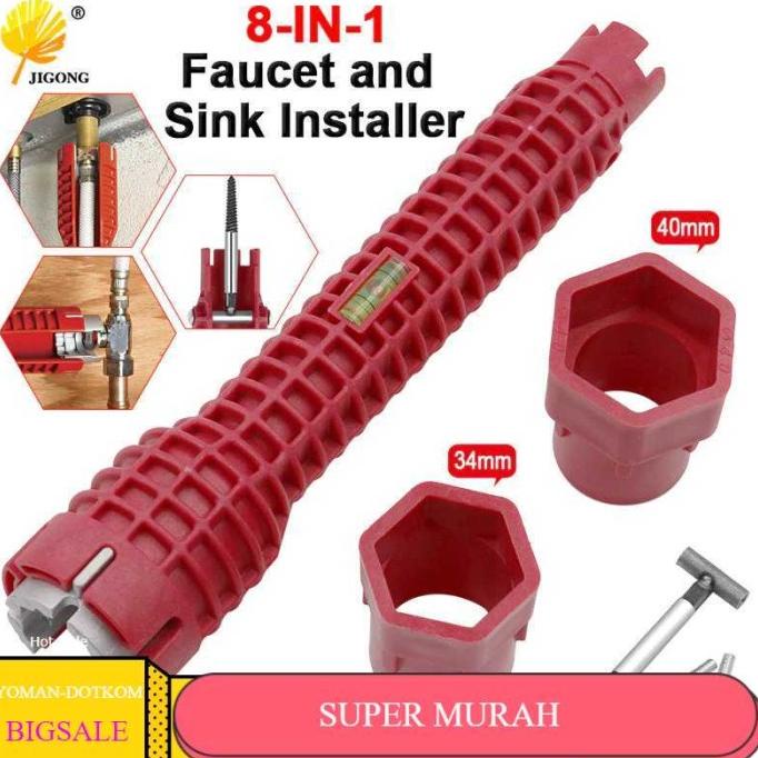 

(BISA COD) Kunci Pas Ledeng Wrench Faucet Sink Installer - JG5236 TERPERCAYA Kode 1472