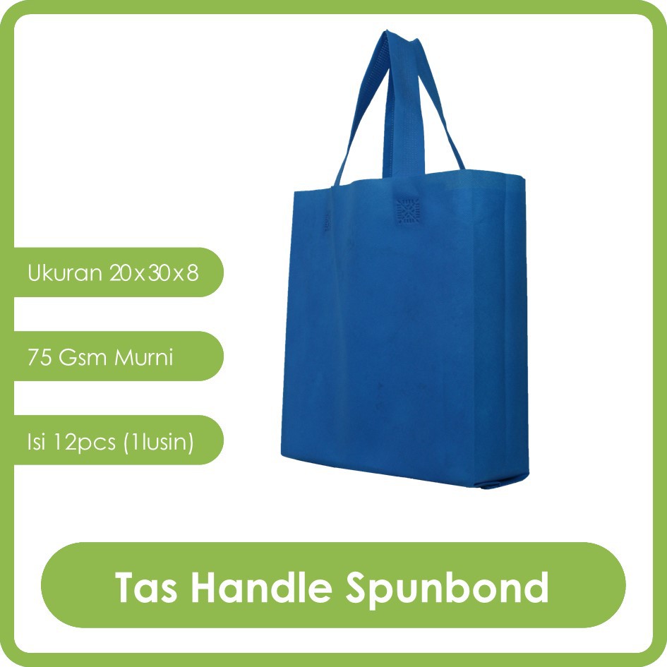 

GOODIE BAG SPUNBOND HANDLE 20x30 LUSINAN / Tas Belanja Murah / Kantong Belanja
