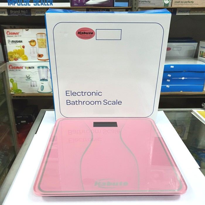 Timbangan Badan Digital Electronic Bathroom Scale Kabuto EB8004