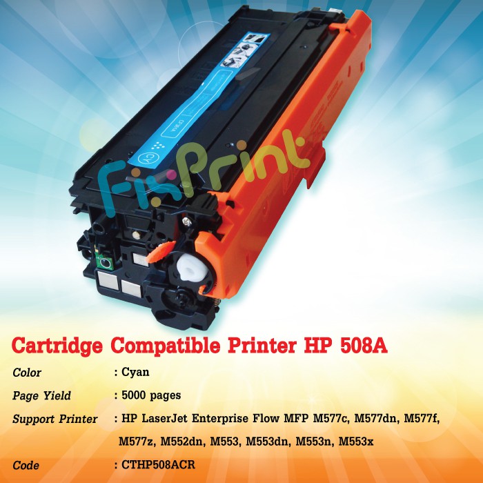 Toner Compatible Cartridge CF361 CF361A Cyan For Color Printer Laserjet HP M552dn M553dn M553n M553x