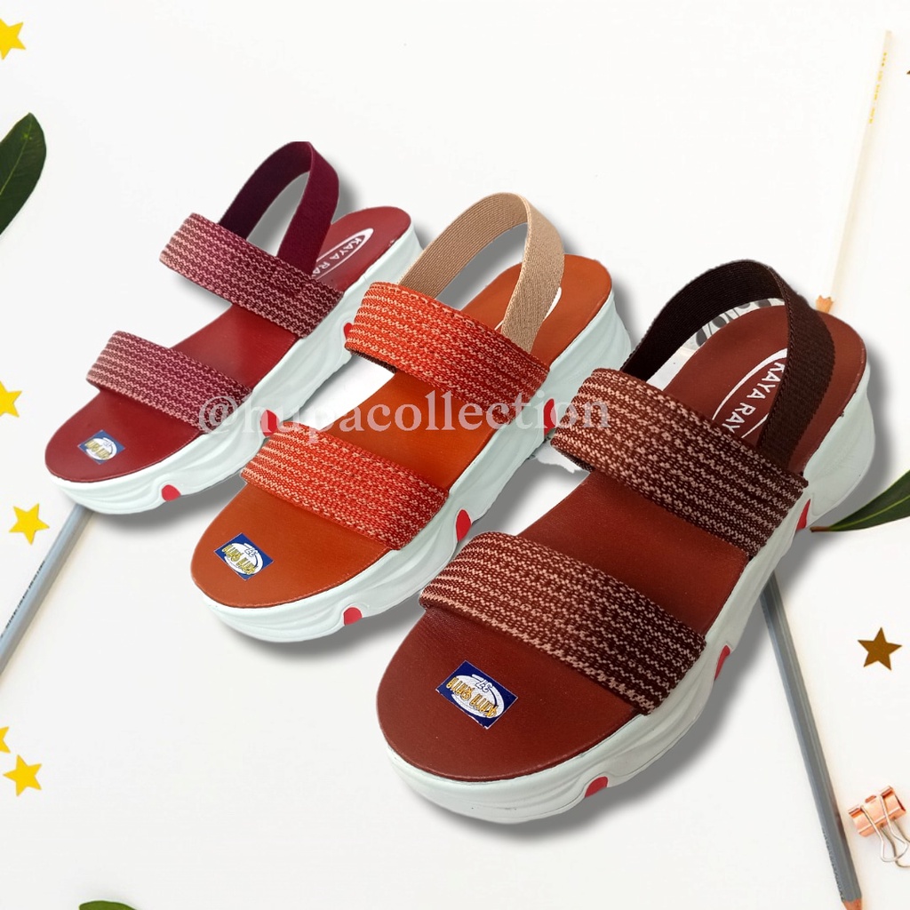 Dhiya Debazir - Sandal Wanita - Sandal Wanita Dewasa - Sandal Casual - Sandal Premium - Sandal Wedge