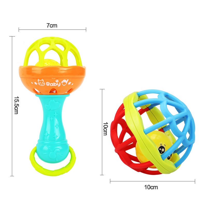 Mainan Kerincingan Bayi/Teether rattle stick/Teether rattle stick  L73/74