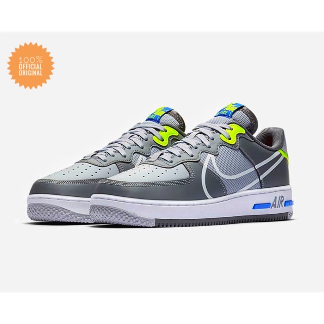 Nike Air Force 1 React Wolf Grey