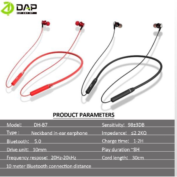 Sports Earphones Bluetooth Headset Bluetooth DAP DH-B7