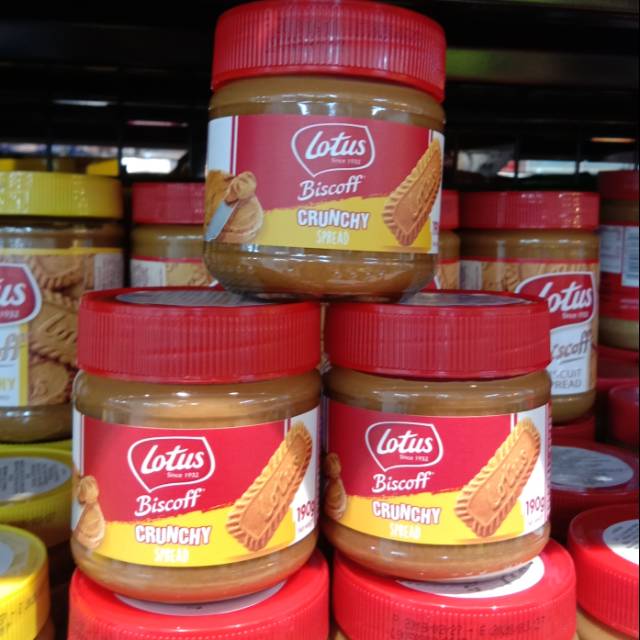 

Selai lotus crunchy/lotus biscoff 200gr