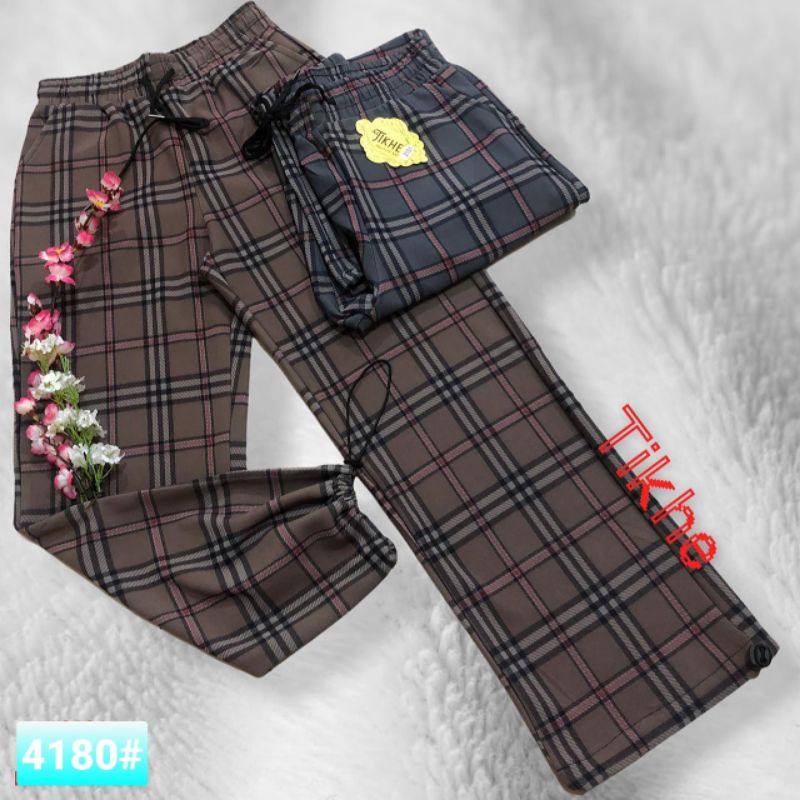 NEW CELANA MOTIF 4180 KAKI SERUT IMPORT / CELANA MURAH