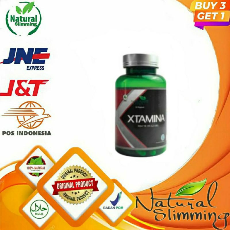 X TAMINA - XTAMINA Suplemen Obat Herbal Stamina Pria Perkasa Original