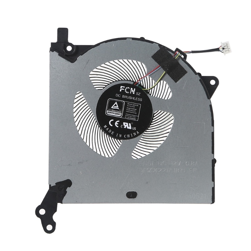 Bt Untuk DC 12V 0.8A CPU GPU Radiator Fans Coolling Fan Cooler Radiator ForLenovo Kaki