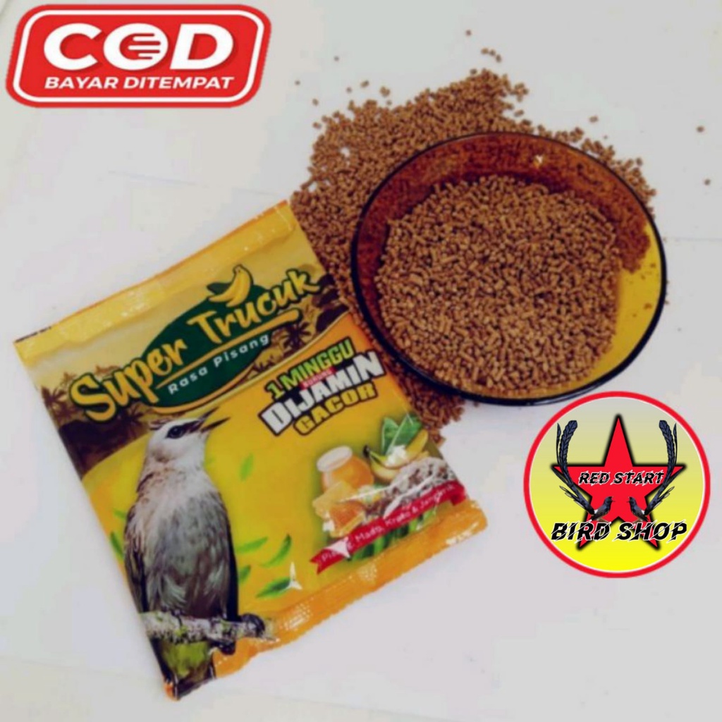 SUPER TRUCUK VOER CRUCUK CERUCUK TERUCUKAN PELLET RASA PISANG