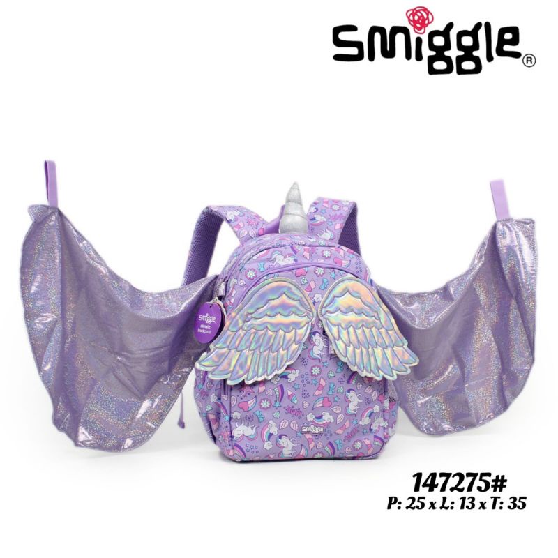 Ransel Anak/Ransel smiggle TK uk.28*13*36cm/Ransel Junior backpack