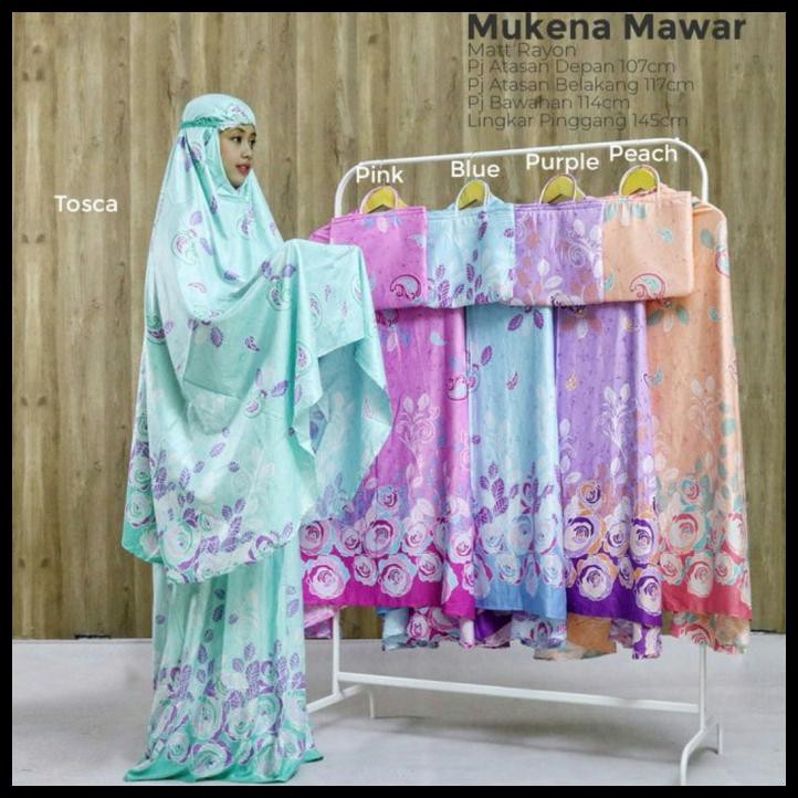 Mukena Dewasa Terbaru 2021 Premium Motif Bunga