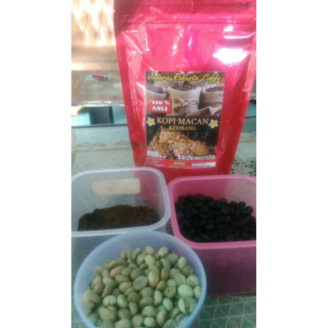 

Robusta Coffe "Kopi Macan Kembang" Asli Jepara