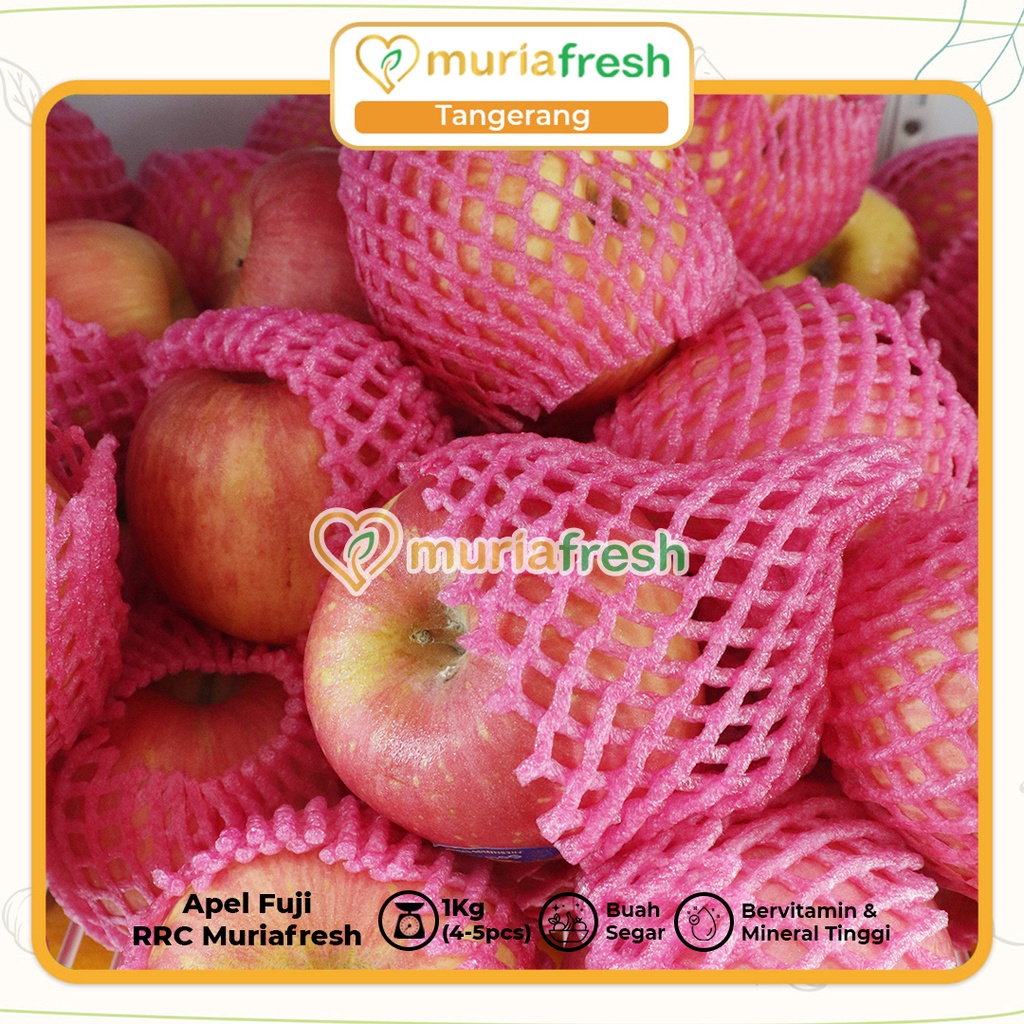 

Apel Fuji RRC MuriaFresh (500-1000 Gram) | Premium dan Bergaransi