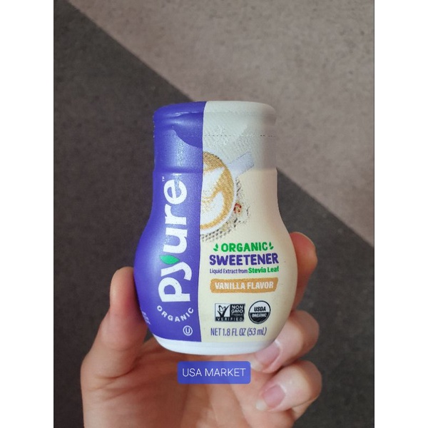 

Pyure Organic Sweetener Stevia Vanilla flavor 53 ml