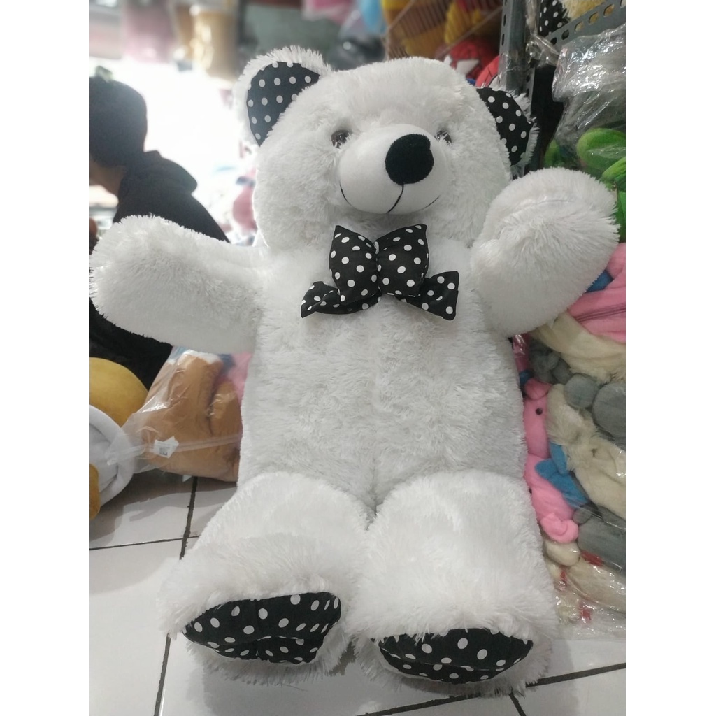 BONEKA TEDDY BEAR DASI BONEKA MAINAN LUCU BONEKA JUMBO UKURAN 1 METER BONEKA HADIAH