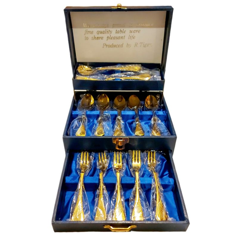 TABLE WARE SPOON FORK KNIFE SET FINE QUALITY ALAT MAKAN PERALATAN MAKAN SENDOK GARPU