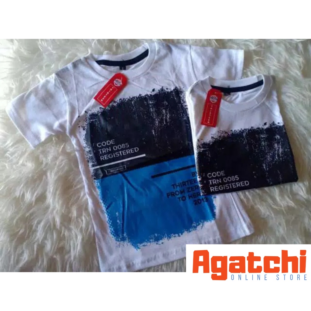 Cuci Gudang Kaos Anak Distro Motif Random