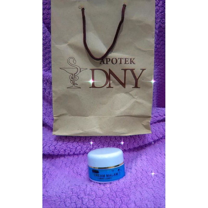 cream malam whitening DNY skincare