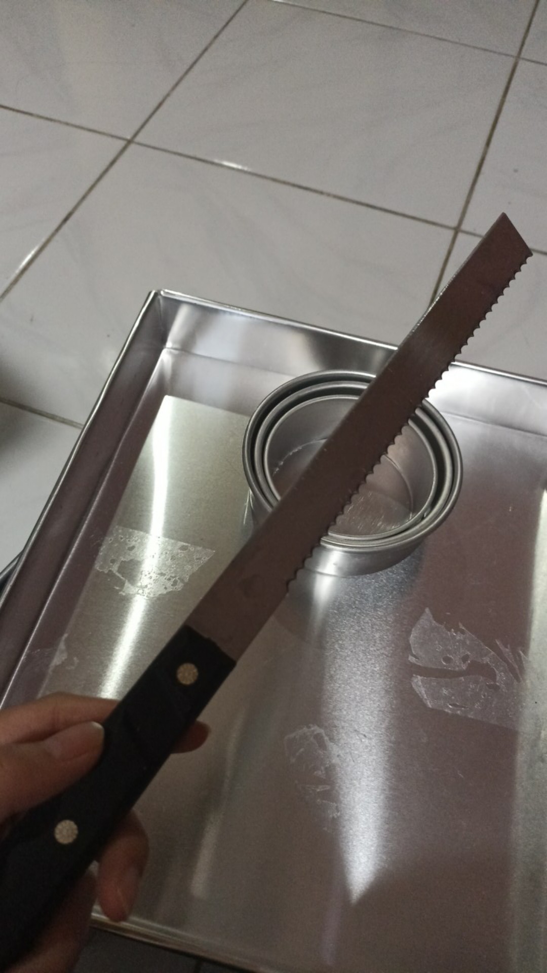 Pisau Pemotong Roti Size 30 Cm