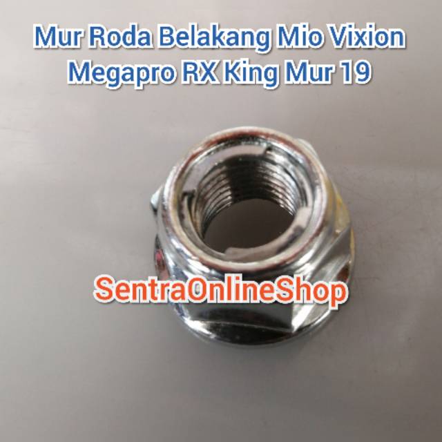 Mur Roda Belakang Mio Vixion Megapro RXK RX King RXKing Mur 19