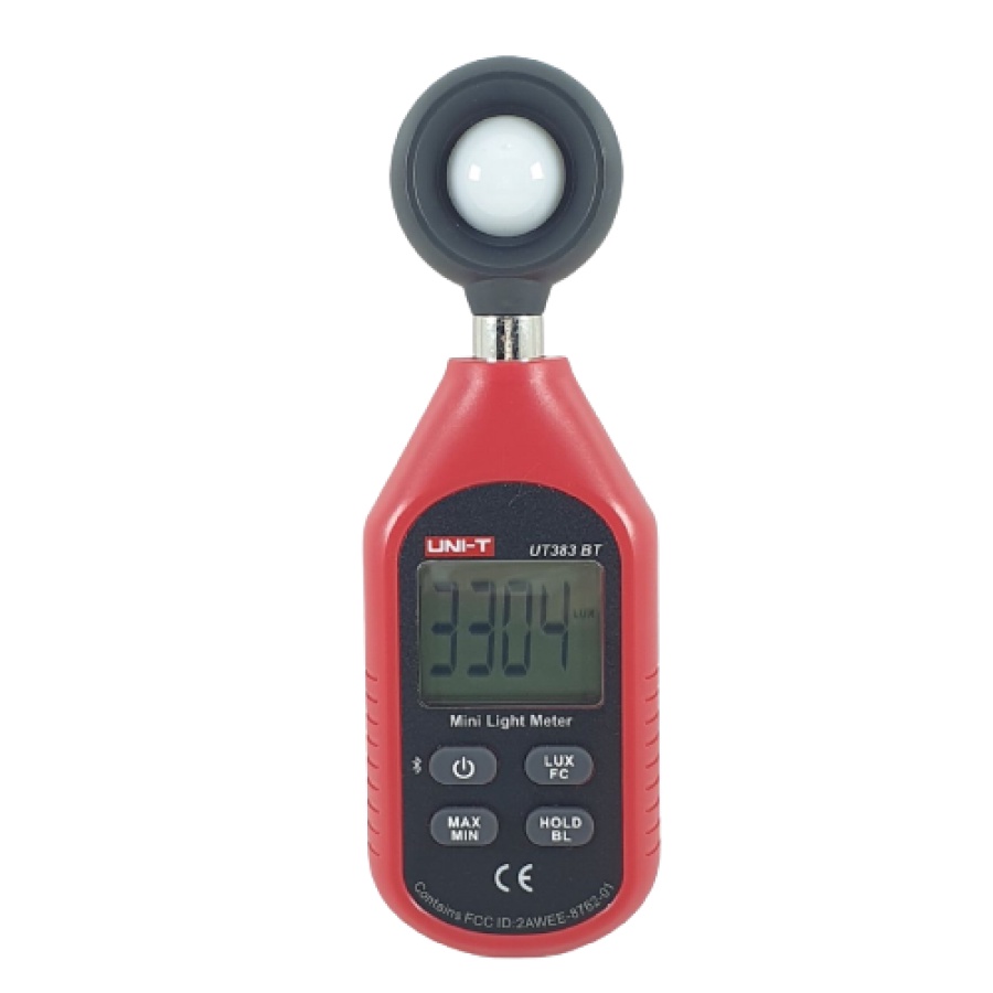 Digital Luxmeter UNI-T UT383BT Alat Ukur Cahaya Lux Meter Bluetooth Light Meter