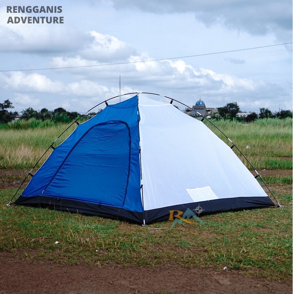 Tenda Camping DHAULAGIRI Terra 4 Orang Family Terra 4 Pro Frame Alloy