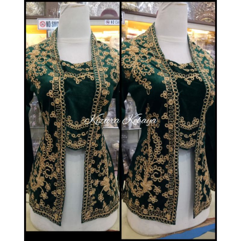 Kebaya Bludru Kutubaru Stik