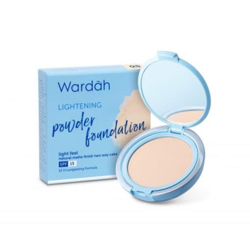 Wardah Lightening Two Way Cake Light Feel Powder