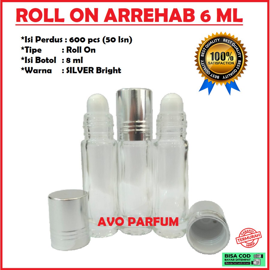 Botol parfum roll on al rehab arrehab 6 ml 1 dus