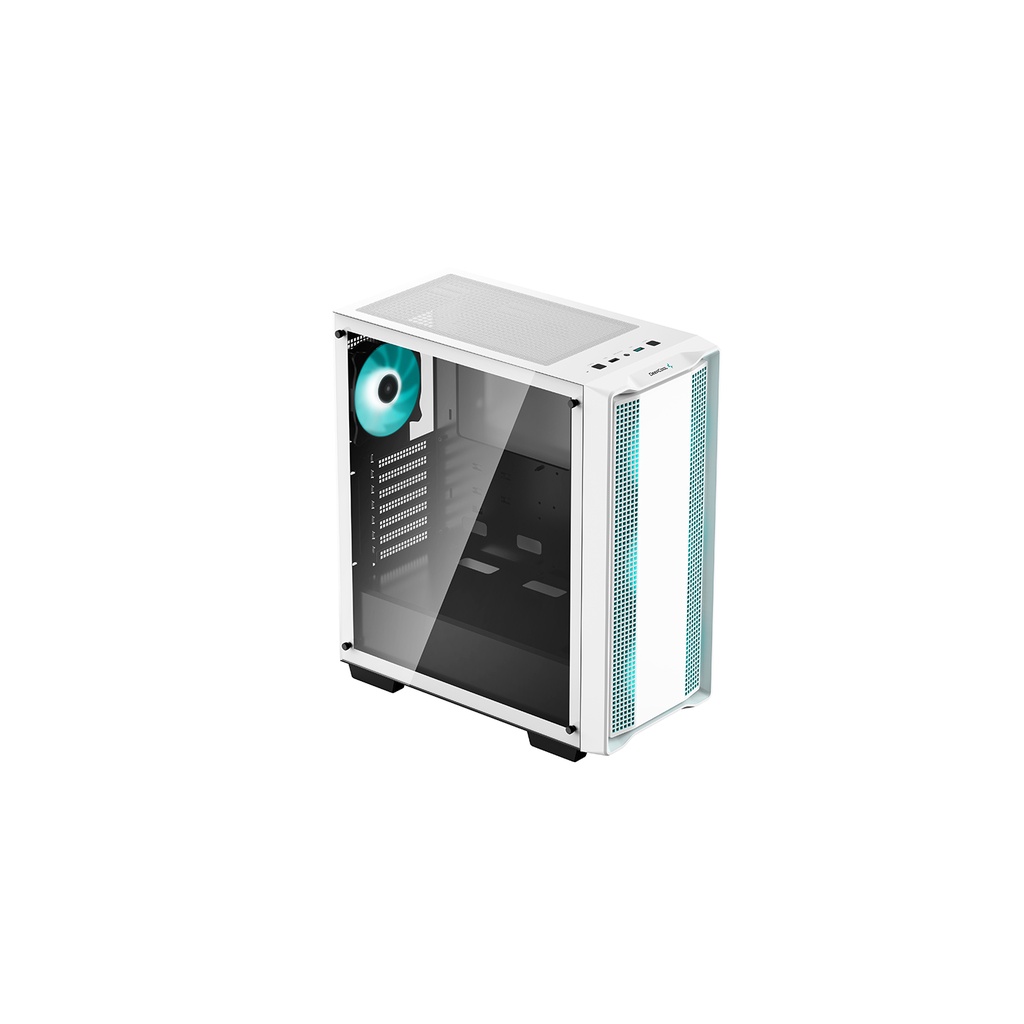 DeepCool CC560 Tempered Glass Gaming Case - White