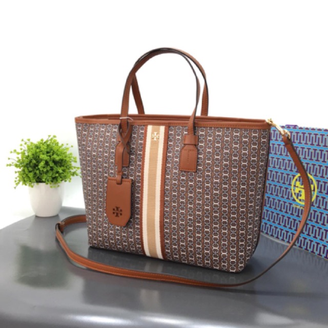 Tory Burch Gemini Link Canvas SmallTote