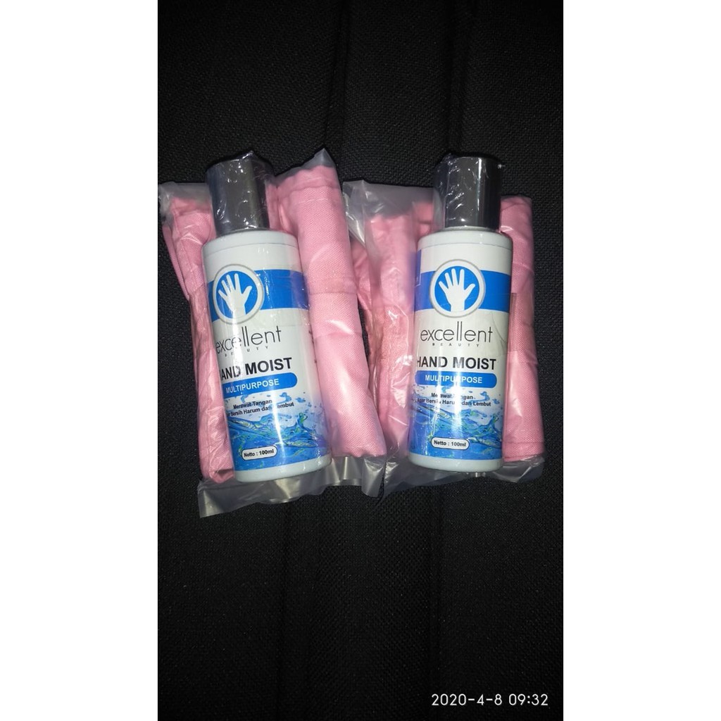 PVF - Excellent Beauty Hand Sanitizer Bundling Masker Kain 100 ML Mix