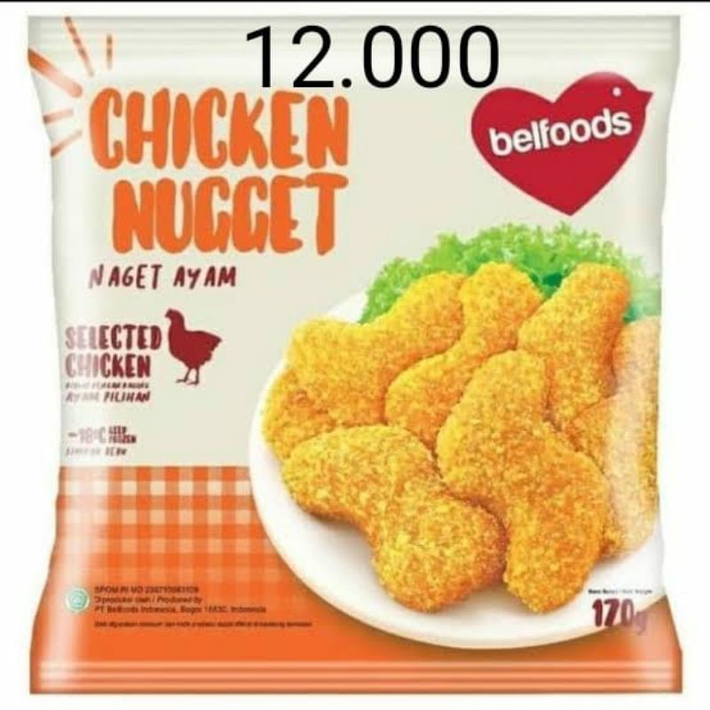 

NUGGET AYAM BELFOOD 140 GR