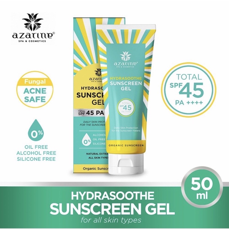 Azarine Sunscreen Gel SPF45 PA++++ For All Skin Types