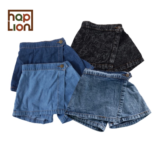 Rok Celana Anak Perempuan Pendek Jeans Rocela 1 - 6 Tahun | Haplion Kidswear