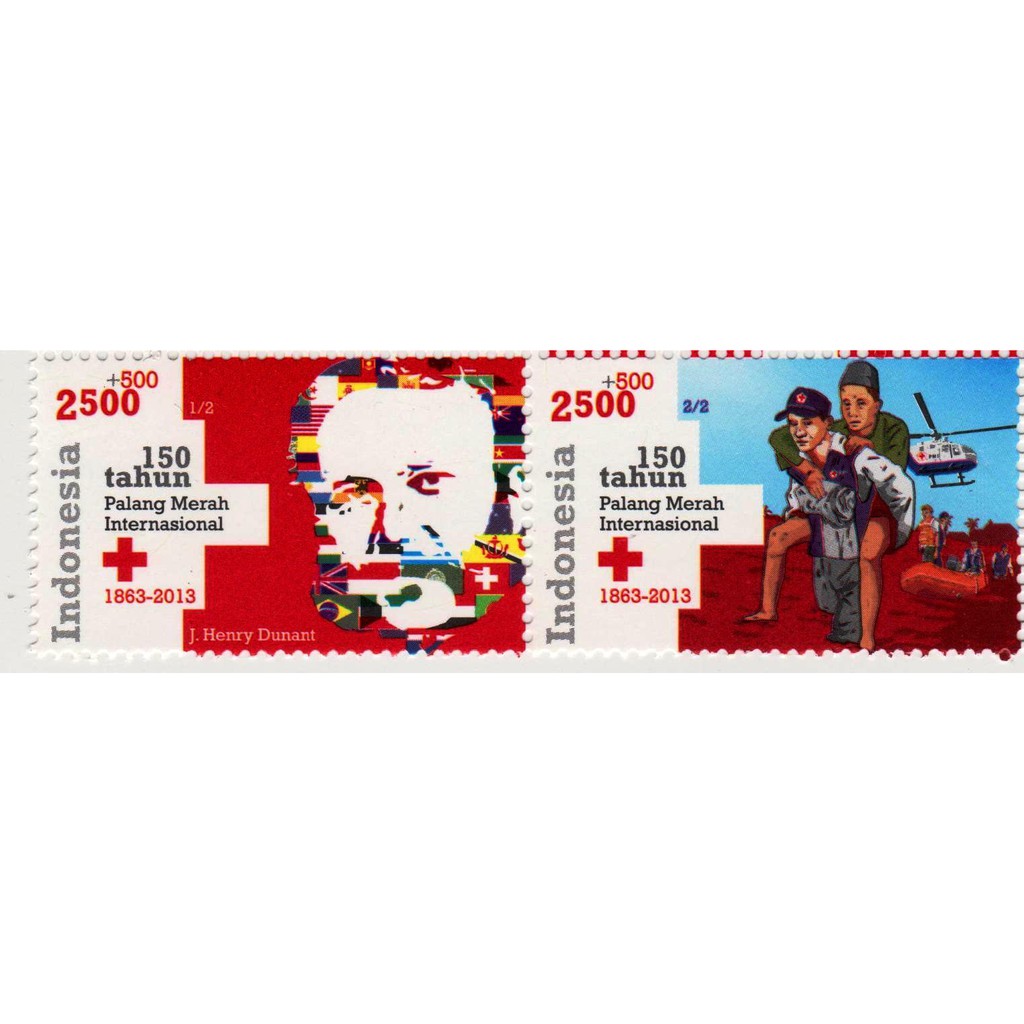 

Satu Set Perangko Indonesia 150 Tahun Palang Merah 2013