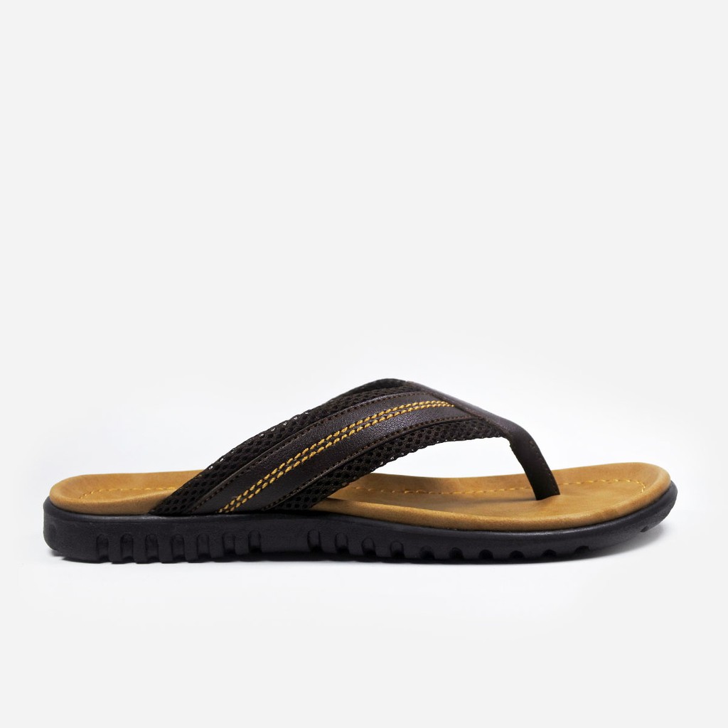 Mascotte LEGEND Sandal Pria 915.000 [ Hitam dan Cokelat ] / Ramayana Jatinegara