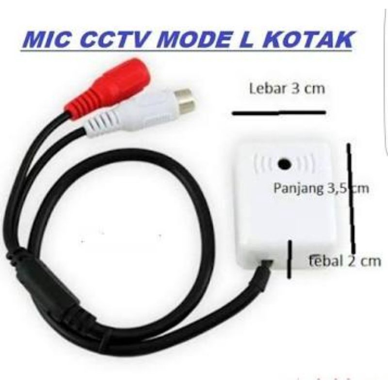 Audio cctv untuk DVR/DVR HD Turbo