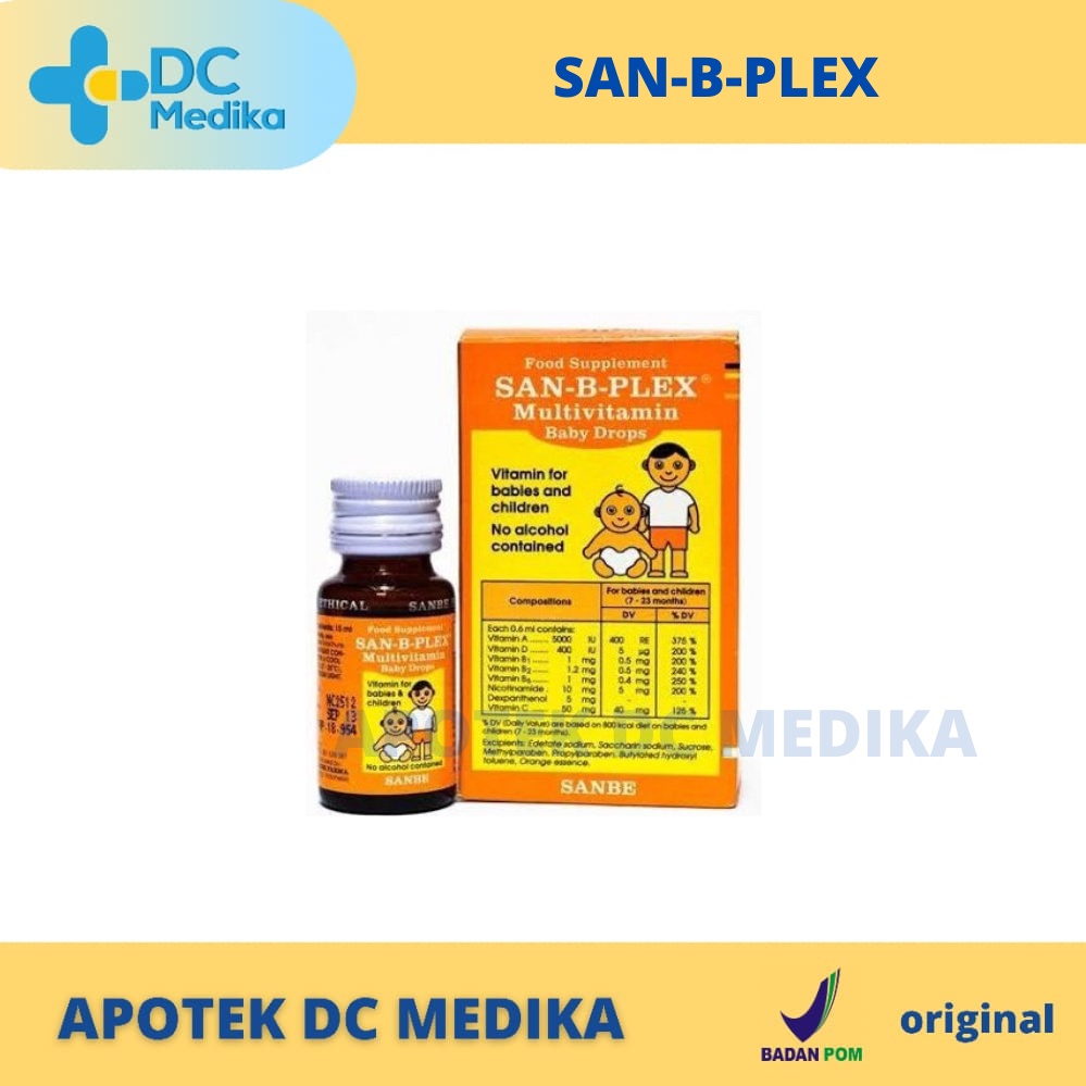 San-B-Plex Drops 15 ml