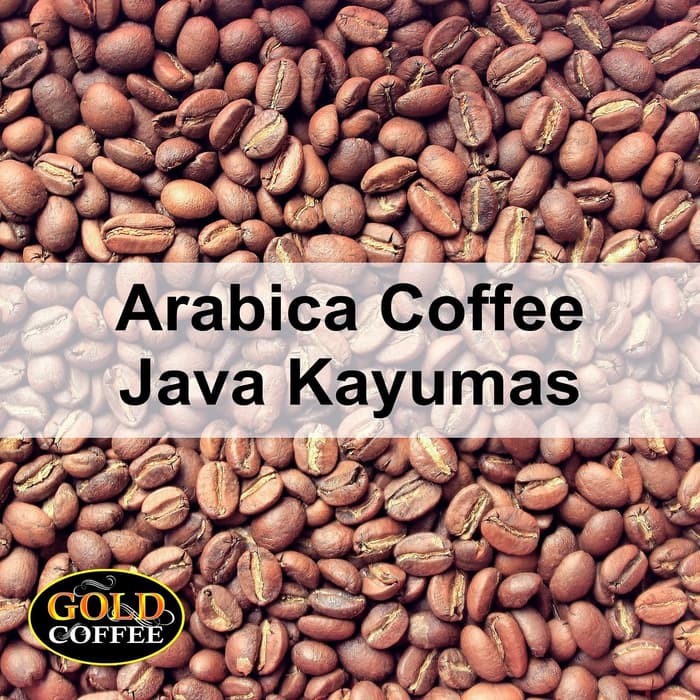 

Gold Coffee Kopi Sangrai Roast Bean Arabika Java Kayumas Jawa Timur.
