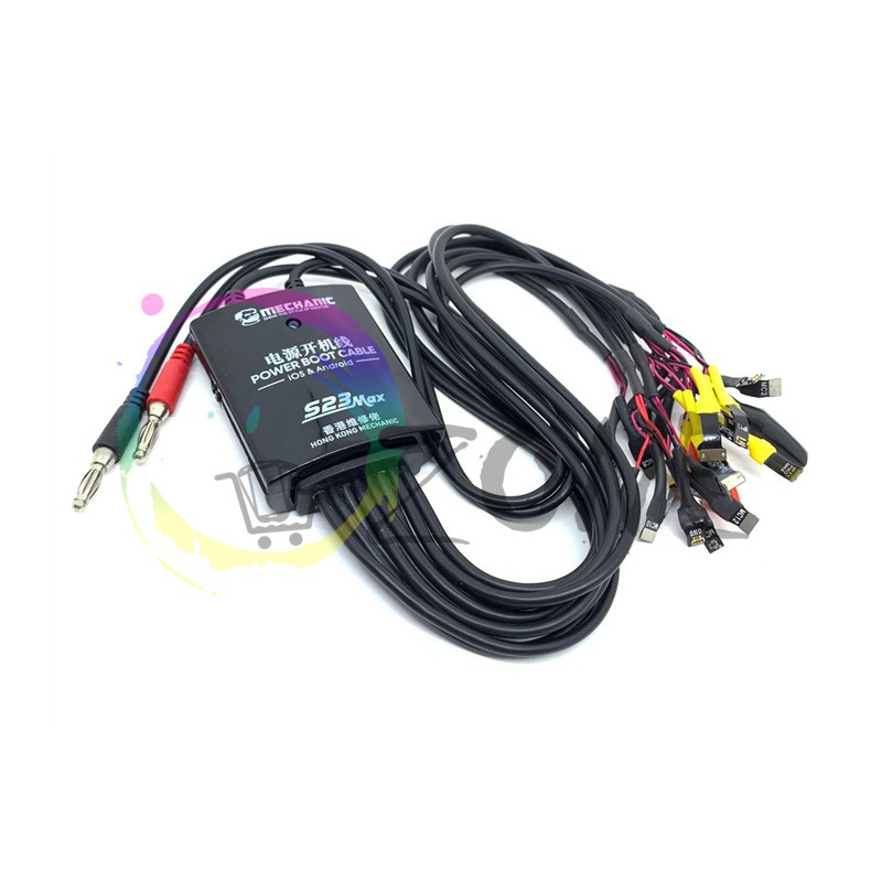 KABEL POWER SUPPLY MECHANIC S23 MAX FOR ANDROID IP 5S - 12 PRO MAX